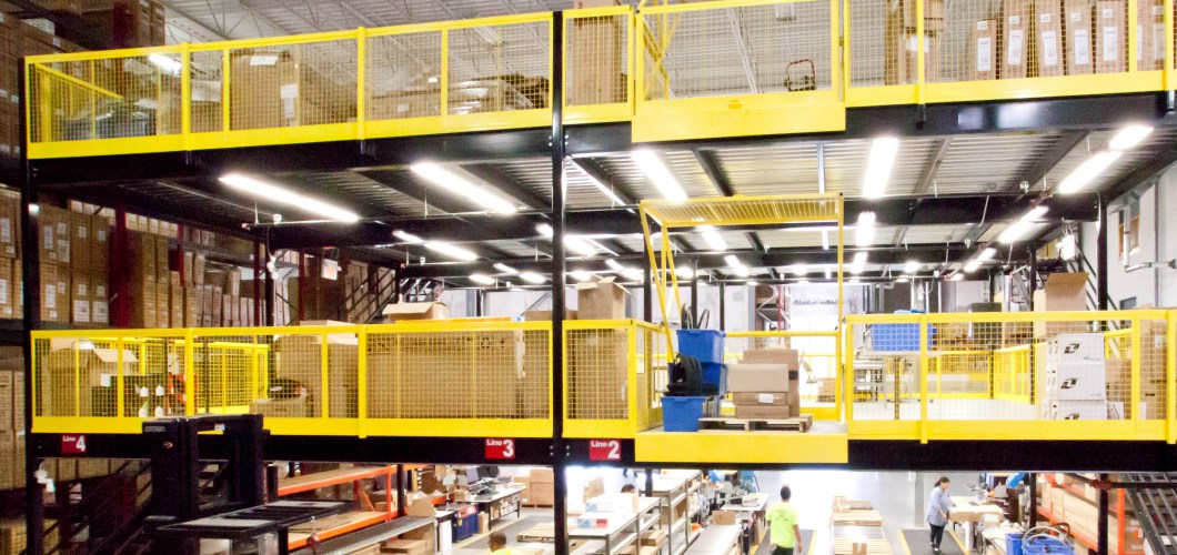 Mezzanines And Work Platforms | Storage Platforms | Material Handling ...